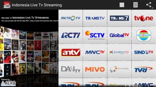 Indonesia Live Tv Streaming截图2