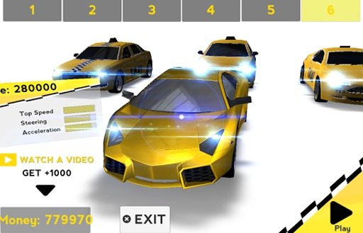 Taxi Car Racer截图3