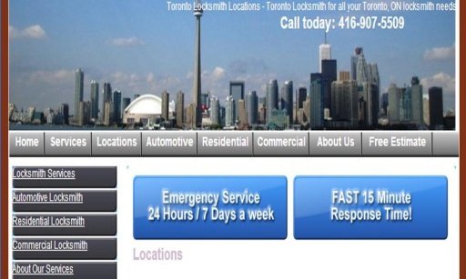 Toronto Emergency Locksmiths截图4