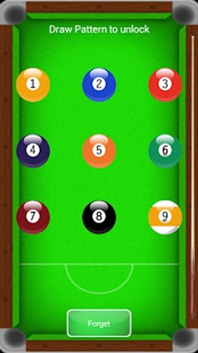 Snooker Pattern Screen Lock截图3