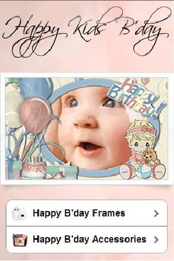 Happy Kids Birthday Frames截图3