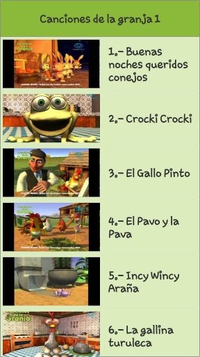 Canciones de la granja TV截图1