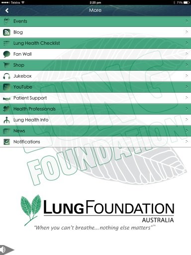 Lung Foundation Australia截图3