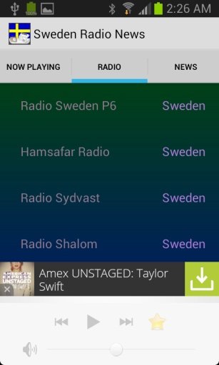 Sweden Radio News截图3