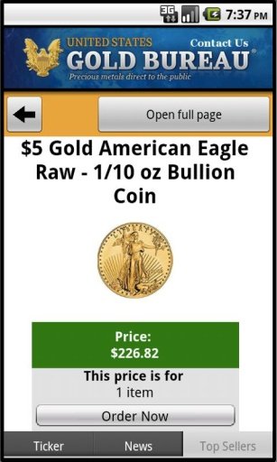 U.S. Gold Bureau截图2