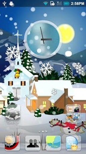 Magic Christmas Live Wallpaper截图6