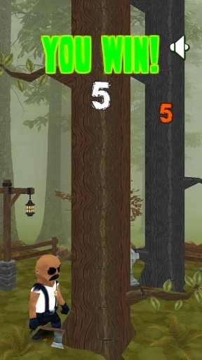 Crazy Lumberjack Timber截图3