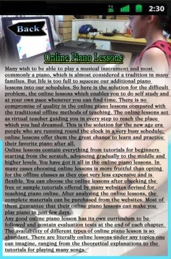 Online Piano Lessons截图5