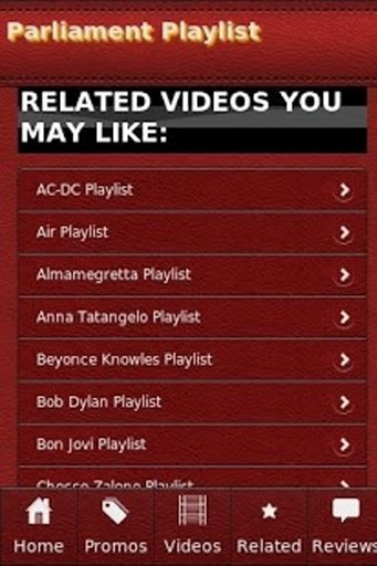 Parliament Playlist截图6