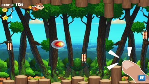 Chipmunk Chomp Flappy Flying截图6