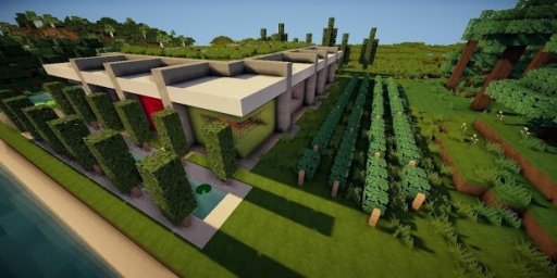 WP MINECRAFT Modern House截图3