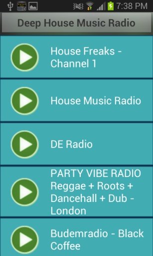 Deep House Music Radio截图1