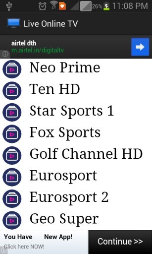 Watch Live Sports Stream截图1