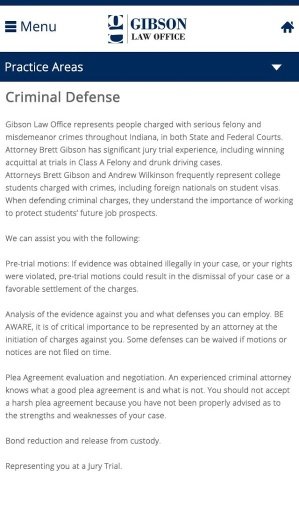 Gibson Law Office截图5