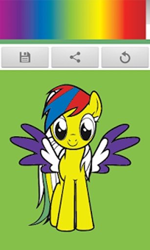 Pony Kids Coloring Book截图7