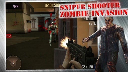 Sniper shooter-Zombie Invasion截图3