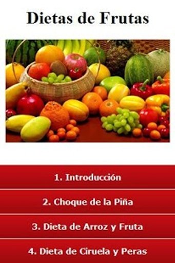 Las dietas, de frutas截图3