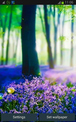 Forest Lavender HD LWP App截图1