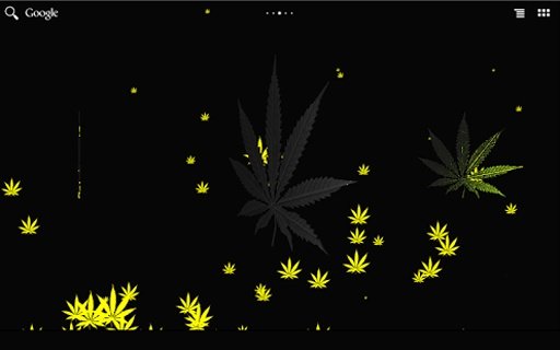 Cannabis Leaf LWP截图2