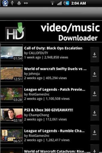 All Tube HD Video Downloader截图3