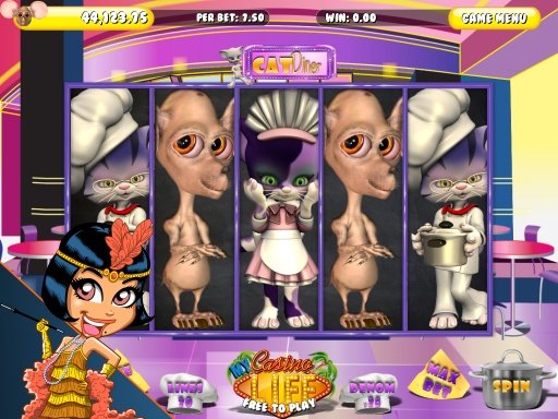 Cats Diner Saga FREE SLOTS截图1