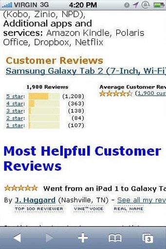 Galaxy Tab 2 Reviews截图3