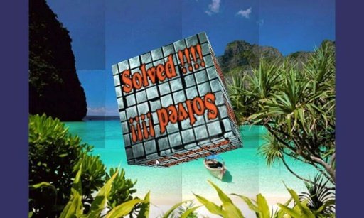 Sea views 3d cube puzzle截图3