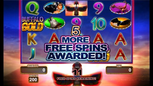 Buffalo Gold Slot Machine FREE截图1