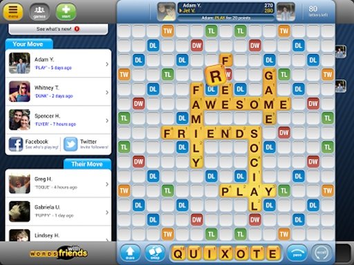 Words With Friends Free截图9