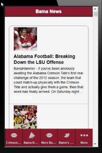 Alabama Football Facts截图1