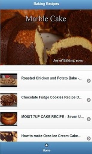 Baking Recipes Guide (VDO)截图9