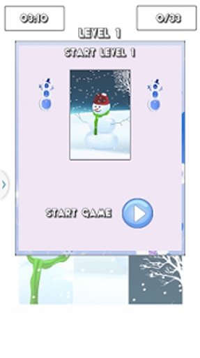 Frozen Snowman Game Puzzle截图4