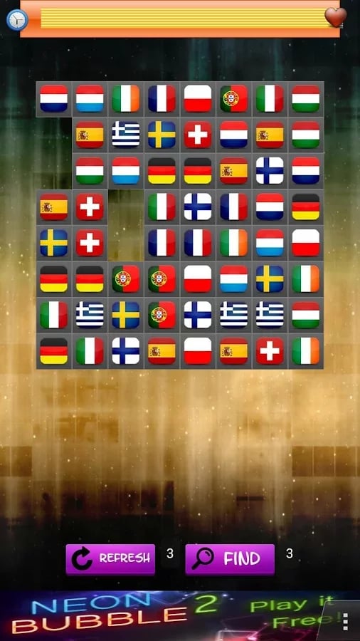 Europe Flags Match截图1