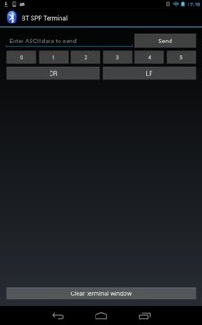 Bluetooth SPP Simple Terminal截图