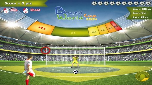 Soccer 3D - Brazil World Cup截图1