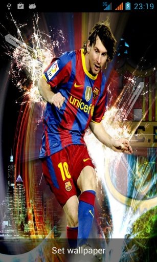 ronaldo - messi live wallpaper截图1