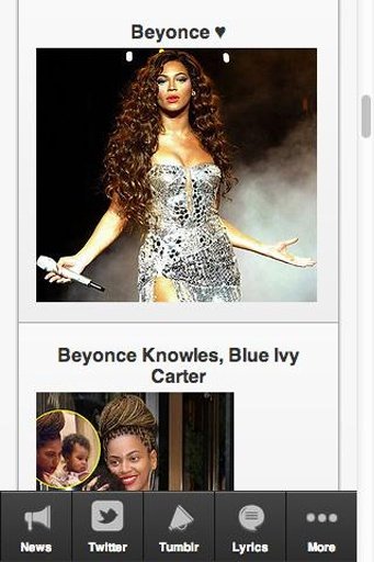 Beyonce Ultimate Fan App截图2