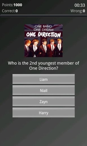 One Direction 1D Quiz截图10