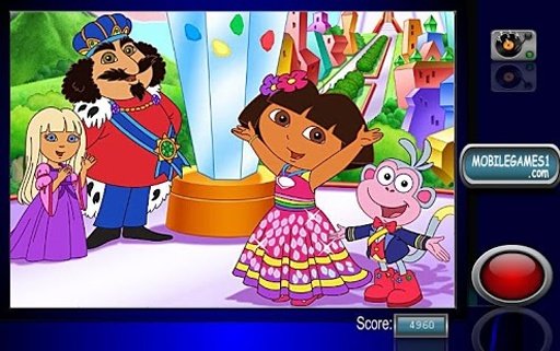 Dora Honeycomb Puzzle Game截图1