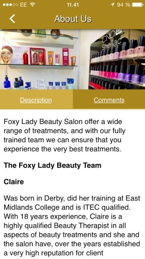 Foxy Lady Beauty Salon截图2