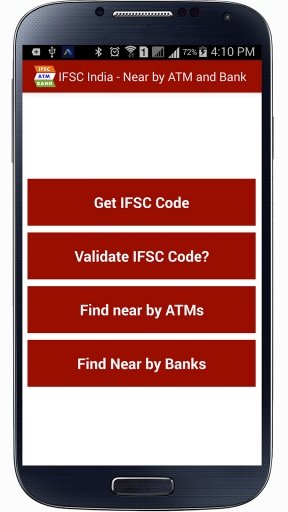 IFSC Codes + Bank/ATM Locator截图5