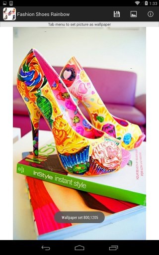 Fashion Shoes Rainbow截图3