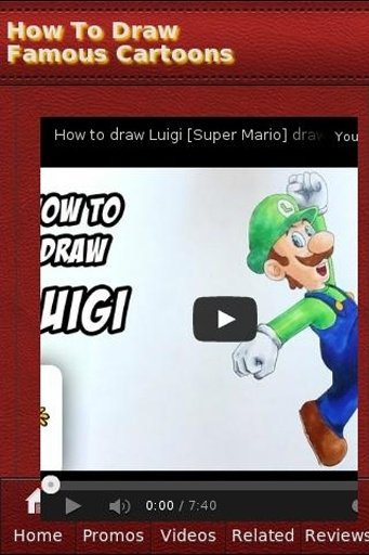 How To Draw Famous Cartoons截图2