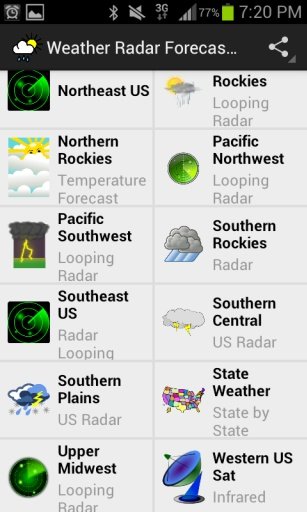 Weather Radar Forecast App截图6