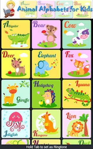 Animal Alphabets A to Z截图1