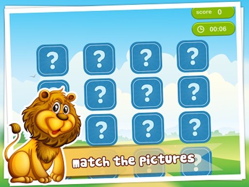 Kids Memory Match - Animals截图7