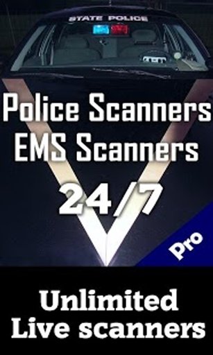 Live police radio scanners截图1