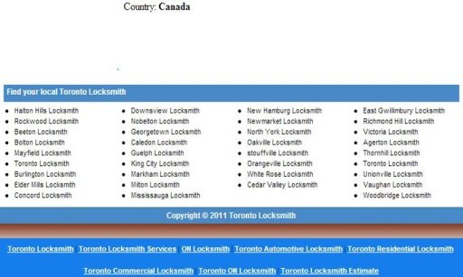 Toronto Emergency Locksmiths截图1