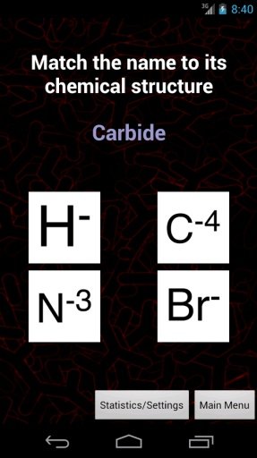 Chemistry Nomenclature Quiz截图8