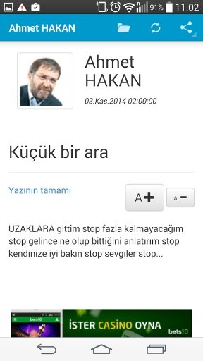 Köşe Yazarları截图1